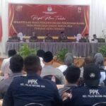 KPU Kota Ternate menggelar Rapat Pleno Terbuka Rekapitulasi Penghitungan Perolehan Suara Pemilihan Umum (Pemilu) Tahun 2024 Tingkat Kota Ternate, Maluku Utara.